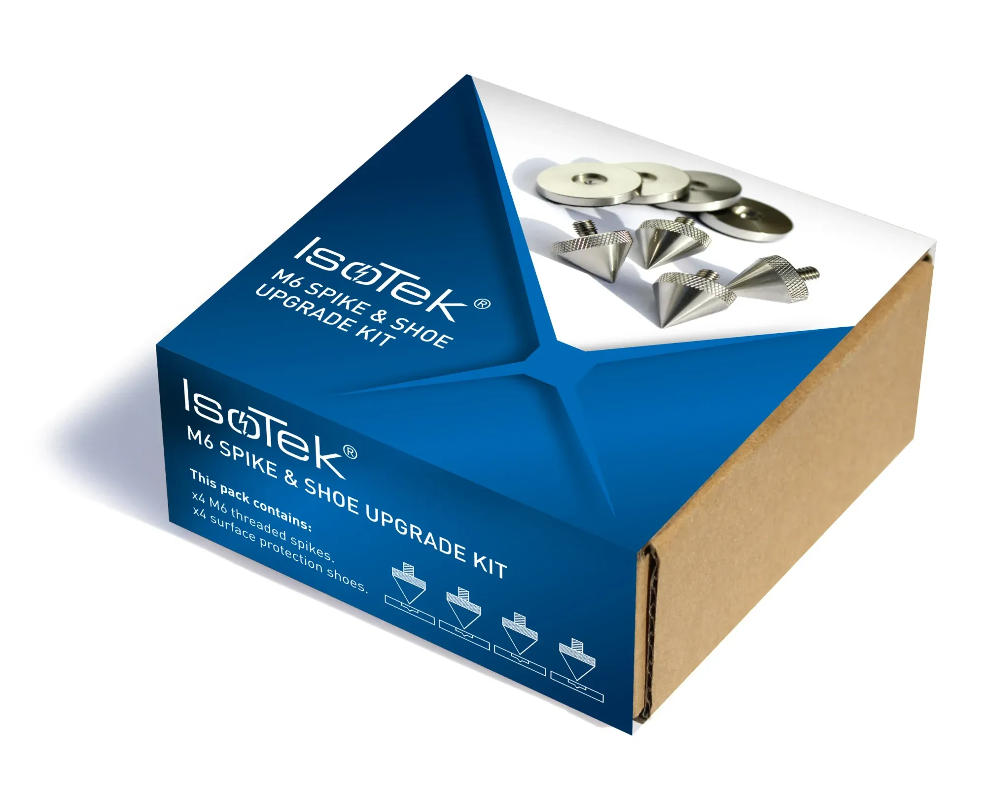 IsoTek M6 Spike & Shoe Upgrade Kit