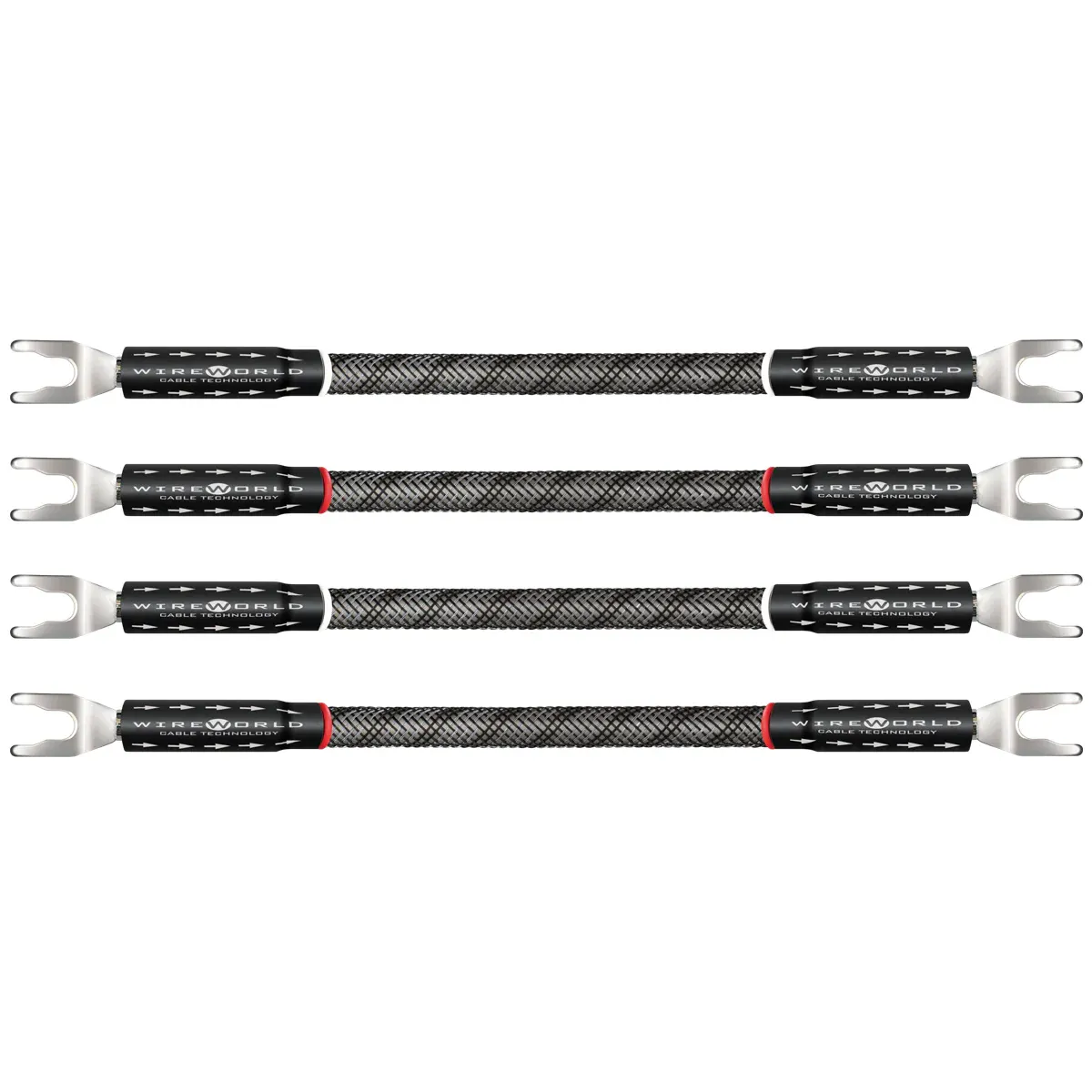 WireWorld Silver Eclipse™ 10 Biwire Jumpers
